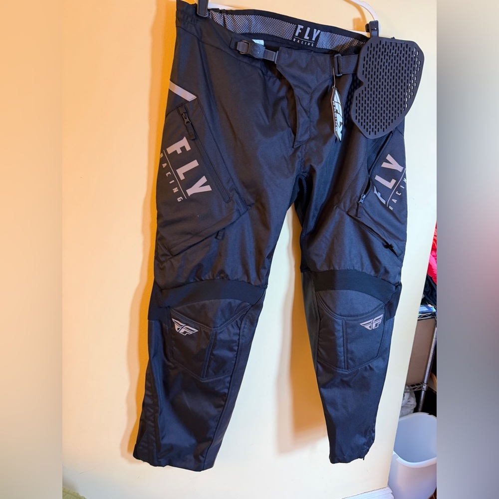 Fly Racing Patrol Overboot Pants Black Size 46 NWT Adventure Motorcycle OffRoad - Picture 2 of 13